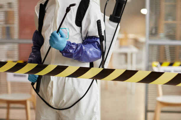 Professional Infectious Disease Decontamination technician working in Rockport, TX